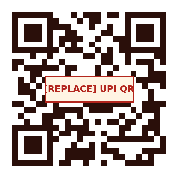 UPI QR code for donations to Sankat Mochan Mandir